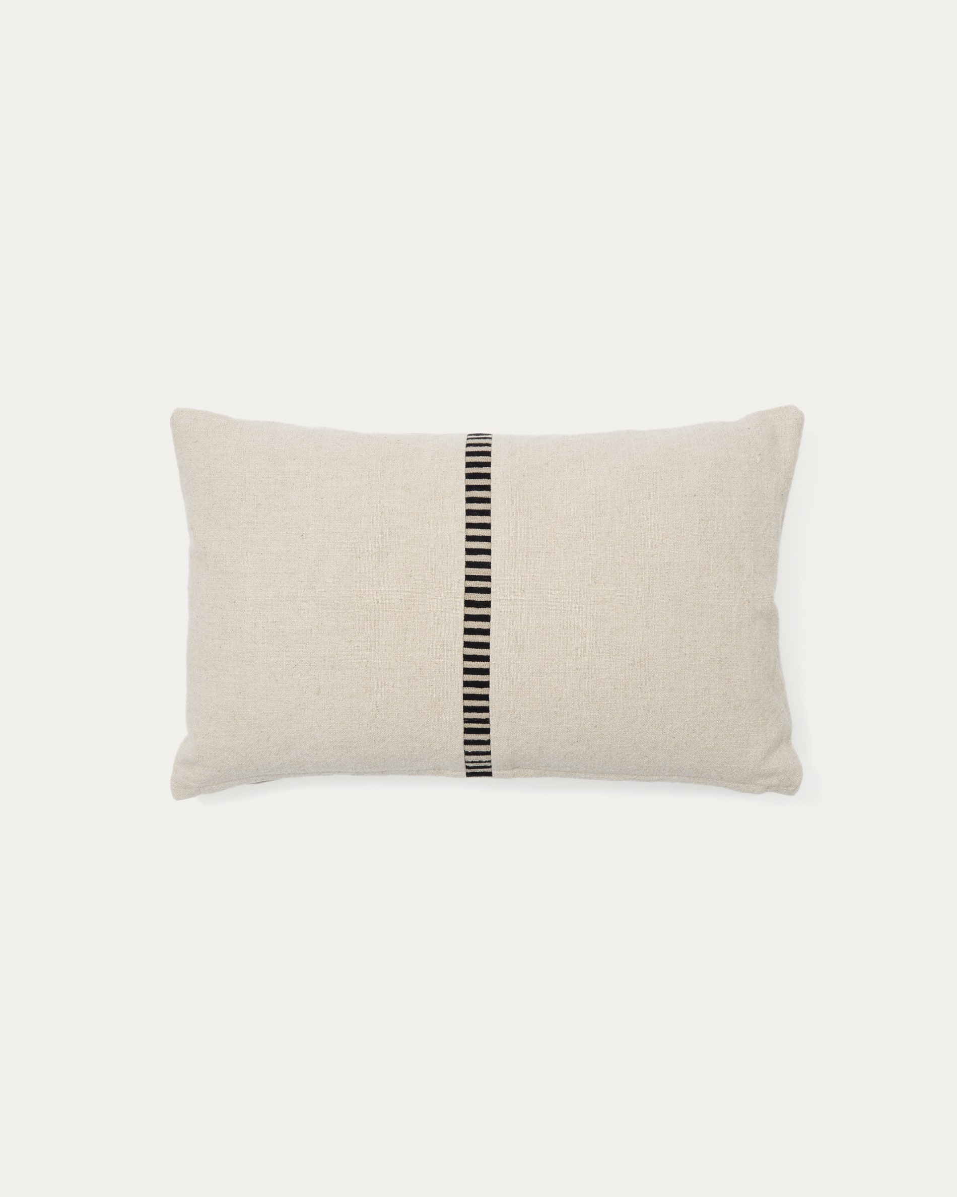 Ardit Чехол для подушки бежевого цвета с черной полосой 30 x 50 La Forma (ex Julia Grup)