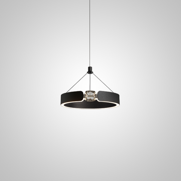 Подвесной светильник SELLIF ONE D22 Black by ImperiumLoft