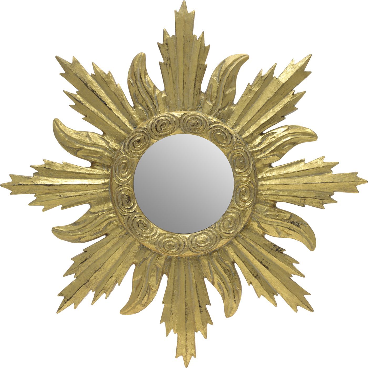 Зеркало настенное Солнце, под старину Glasar 28-346