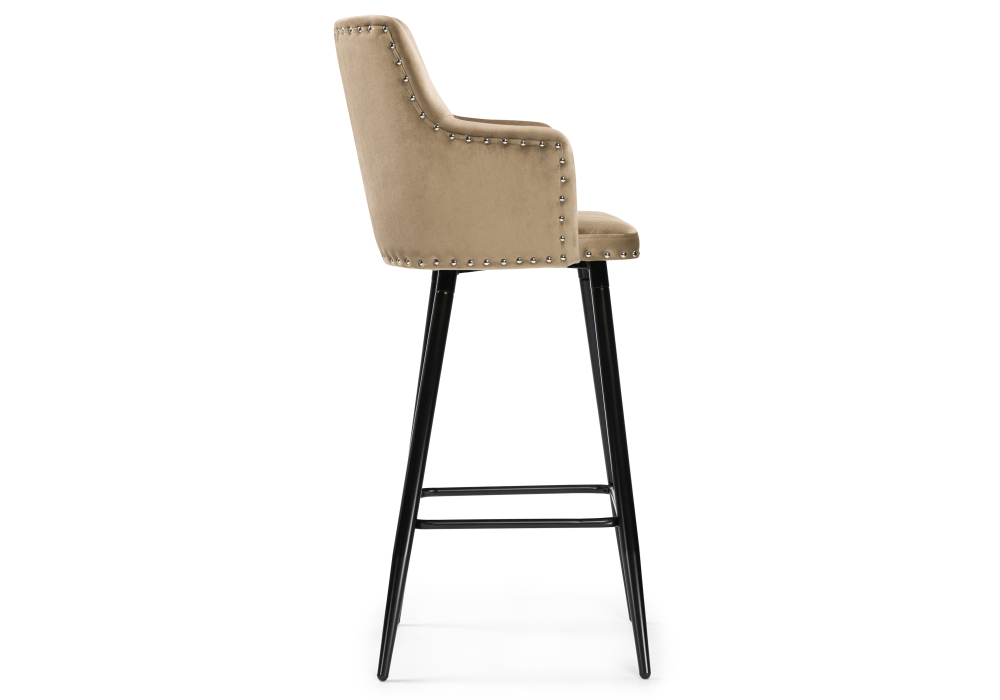 Барный стул Woodville Ofir dark beige 15048