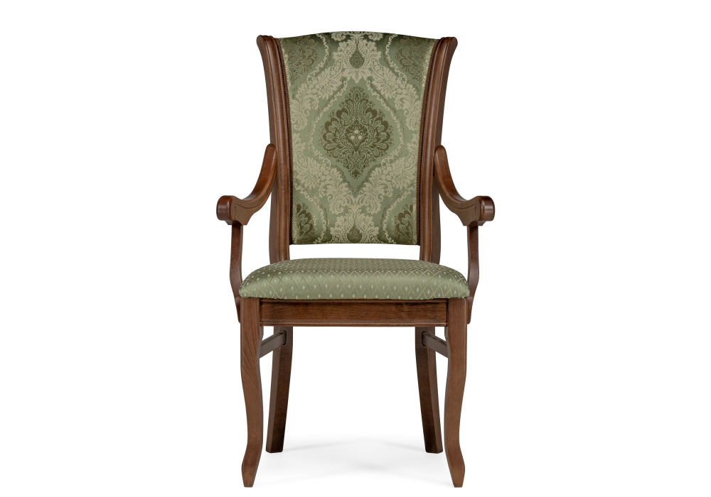 Стул деревянный Woodville Линет soprano nefrit / ромб / миланский орех 526729
