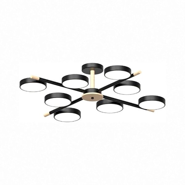 Люстра на штанге LED4U L3209-860 BK