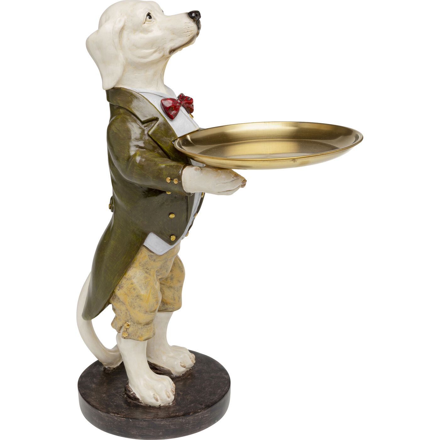 Фигура декоративная Gentleman Dog Tray 43cm KARE 56919