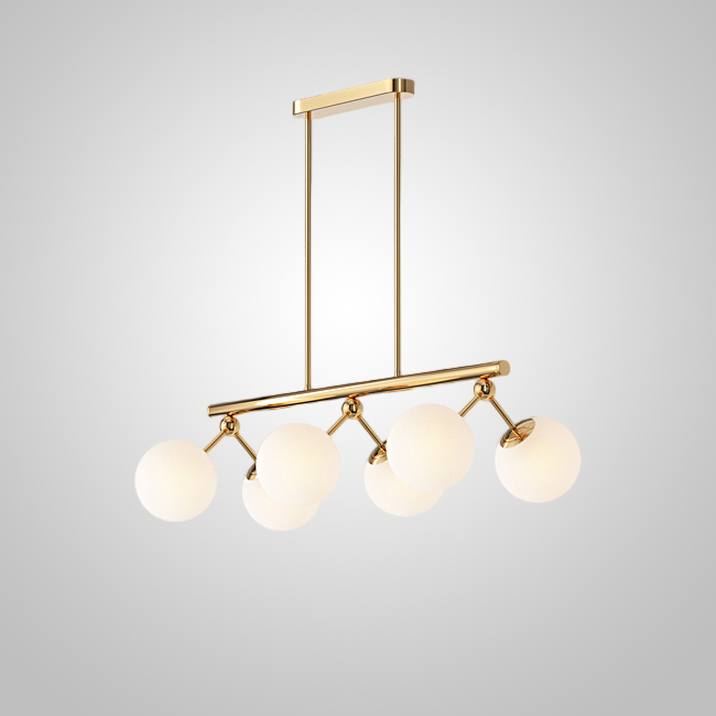 Потолочный светильник MARTIAL LONG L80 Brass by ImperiumLoft