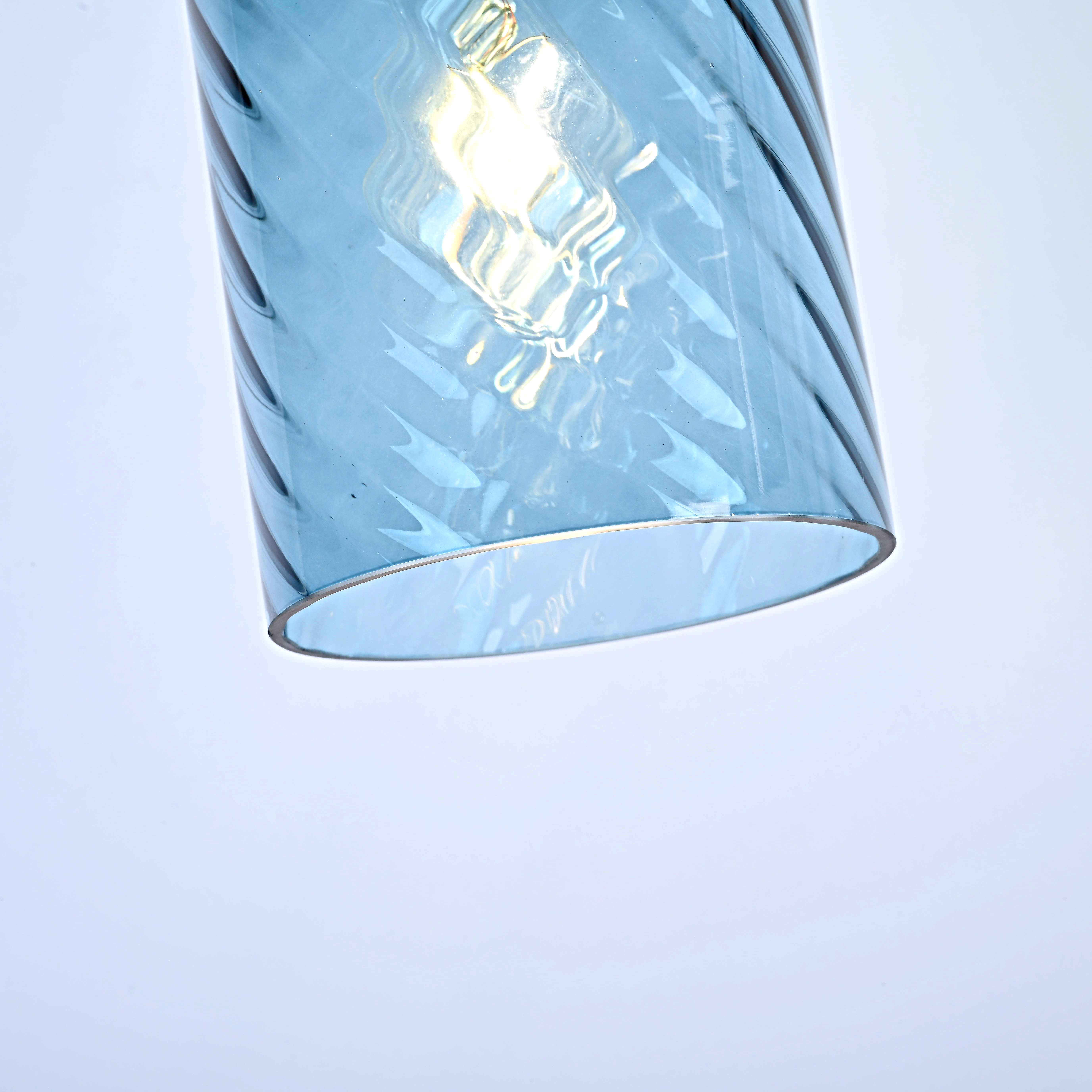 Подвесной Светильник Cl Rib A Blue By Imperiumloft