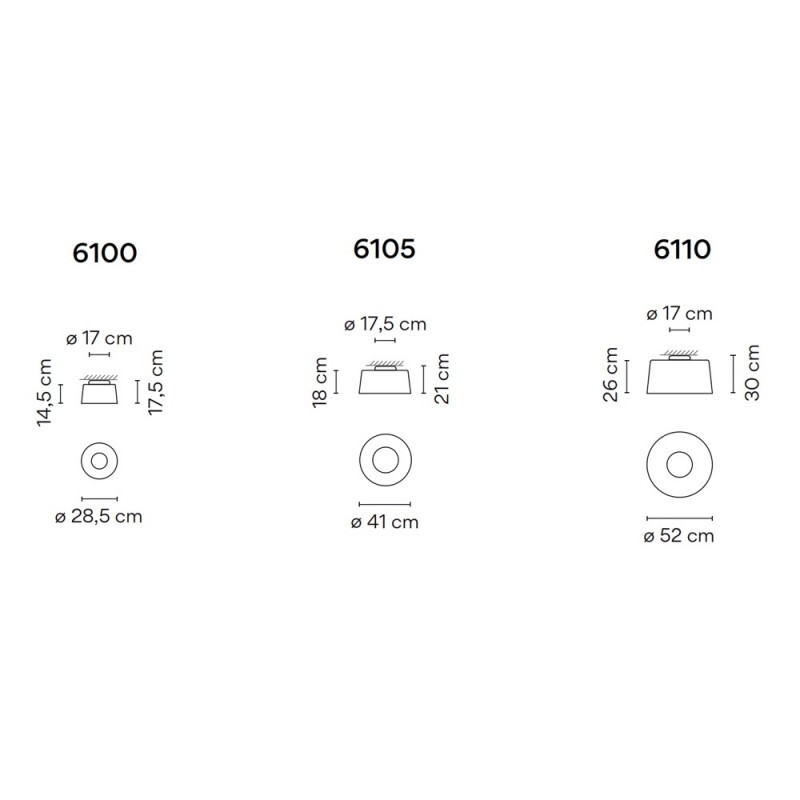 ПОТОЛОЧНЫЙ СВЕТИЛЬНИК VIBIA Tube 6110