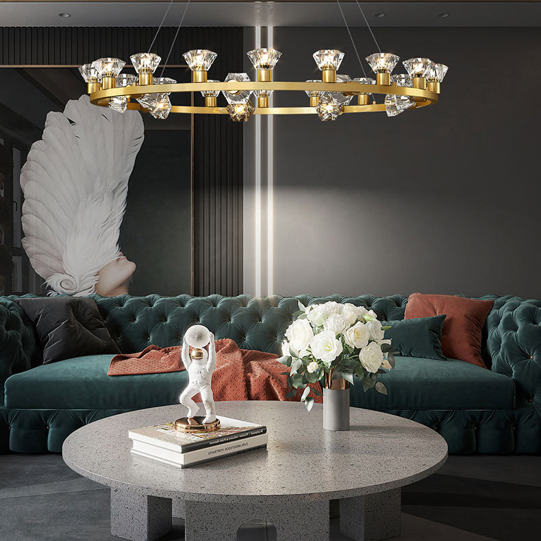 Подвесная люстра KENDRA CH D83 Black Brass by ImperiumLoft