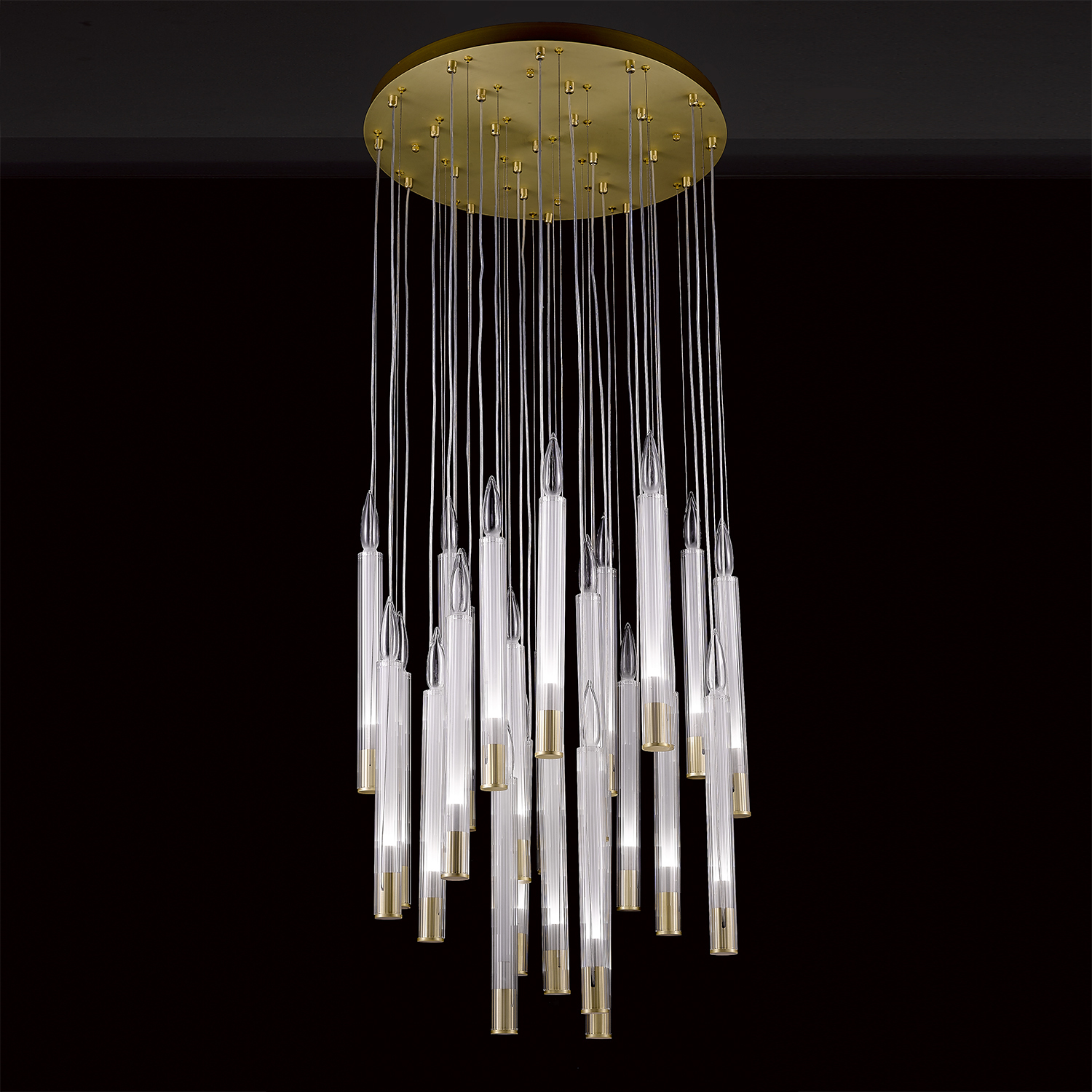 Подвесной светильник Delight Collection P68094-25 brass