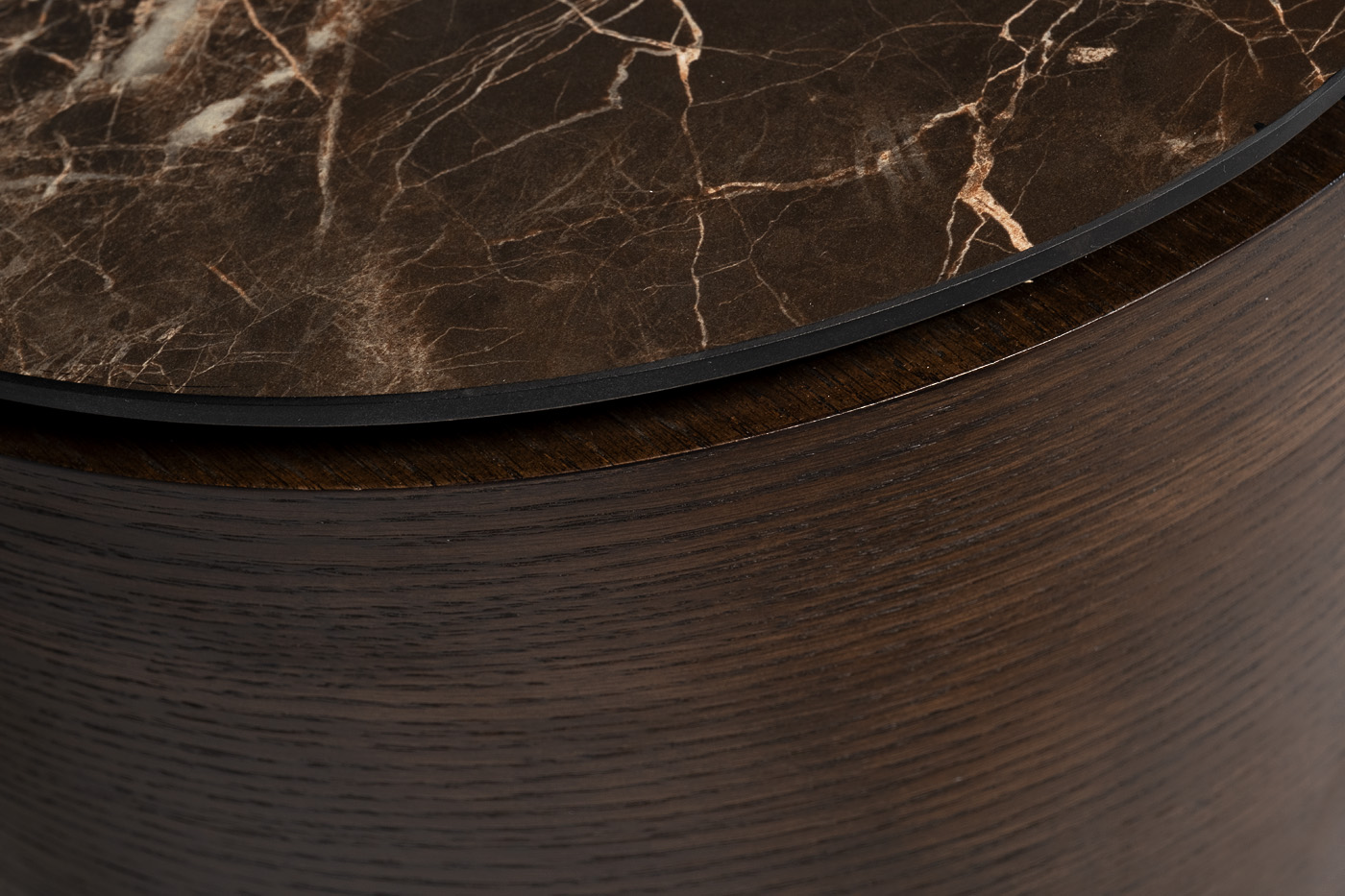 Тумба под телевизор с ящиками коричневая Garda Decor 40AD-00099