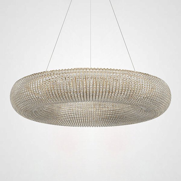 Подвесной светильник Crystal Halo D60 Gold by ImperiumLoft