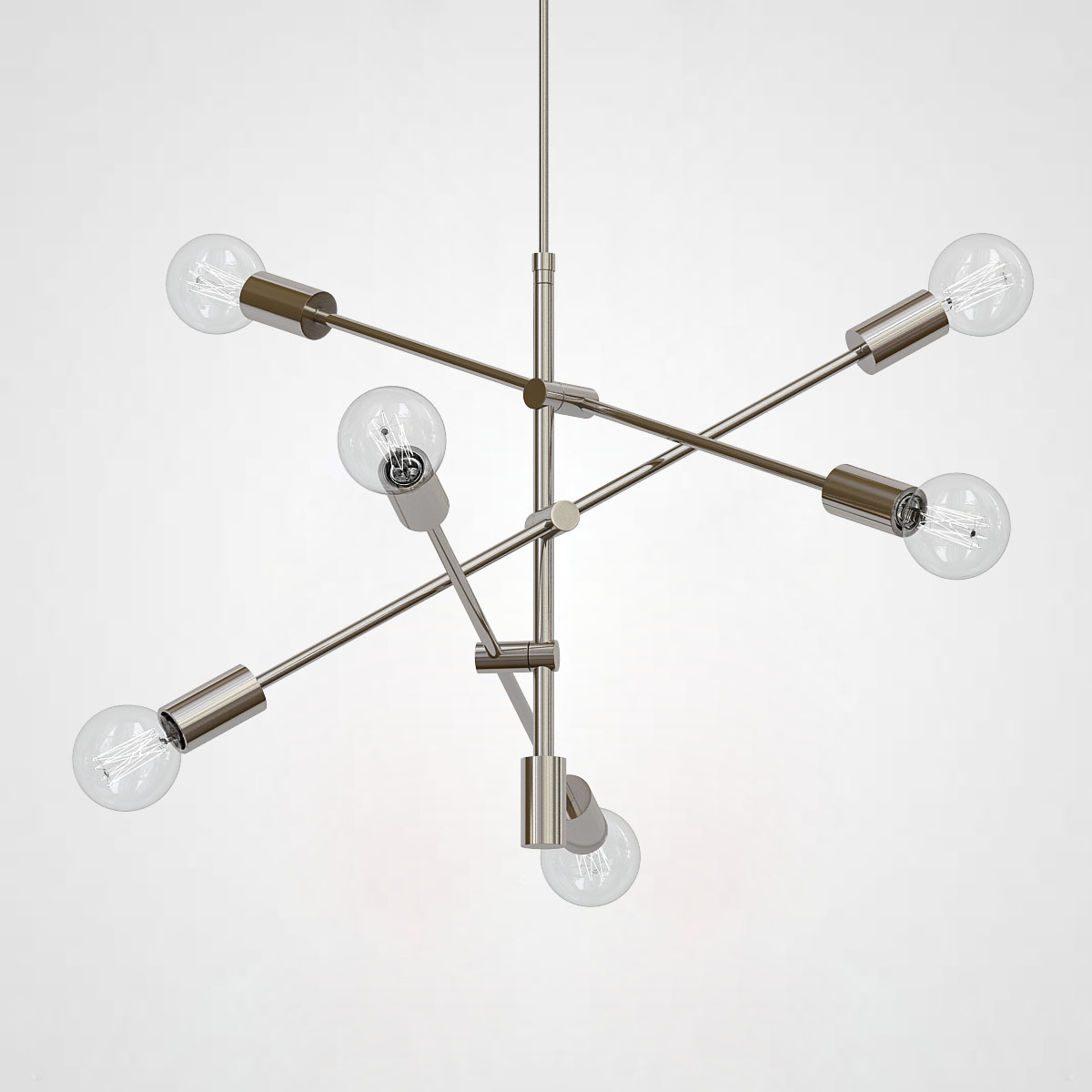 Люстра Mobile Chandelier - Large 6 Хром By Imperiumloft
