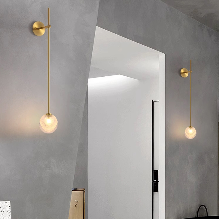 Бра LEROY WALL Brass by ImperiumLoft