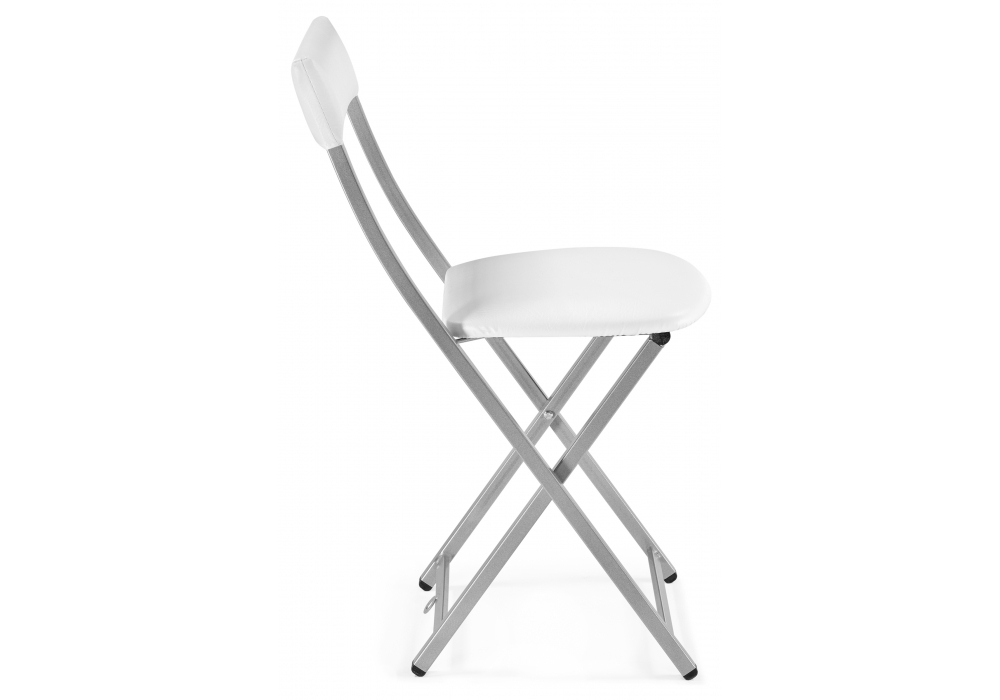 Стул Woodville Elevis белый полимер / светлый мусс 459670