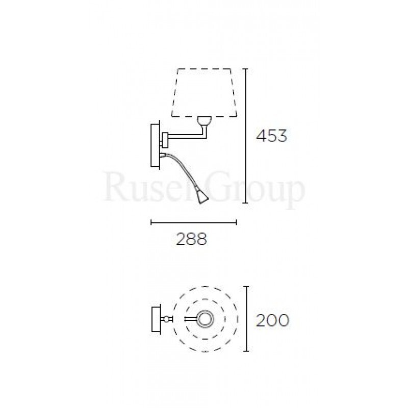 Настенный светильник Leds-C4 OXFORD AP