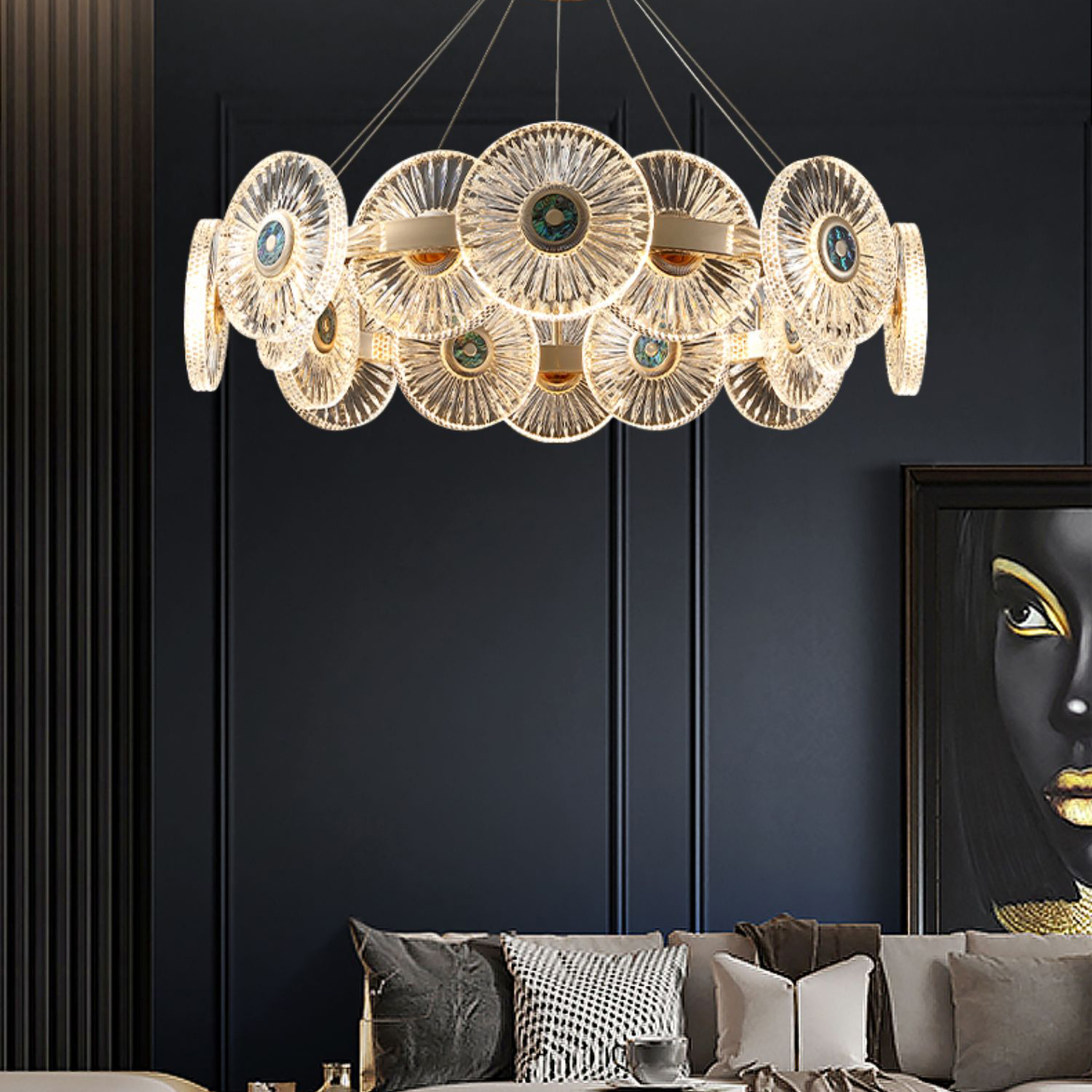 Подвесная люстра DAMIANA D66 by ImperiumLoft