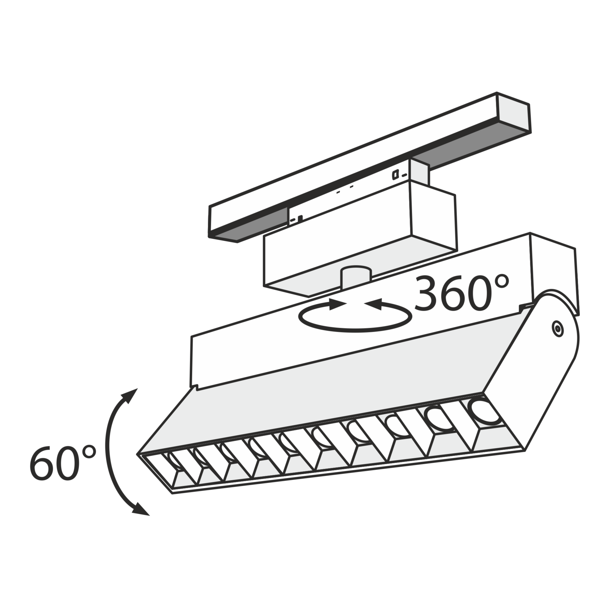 Трековый светильник Maytoni TR015-2-20W3K-B