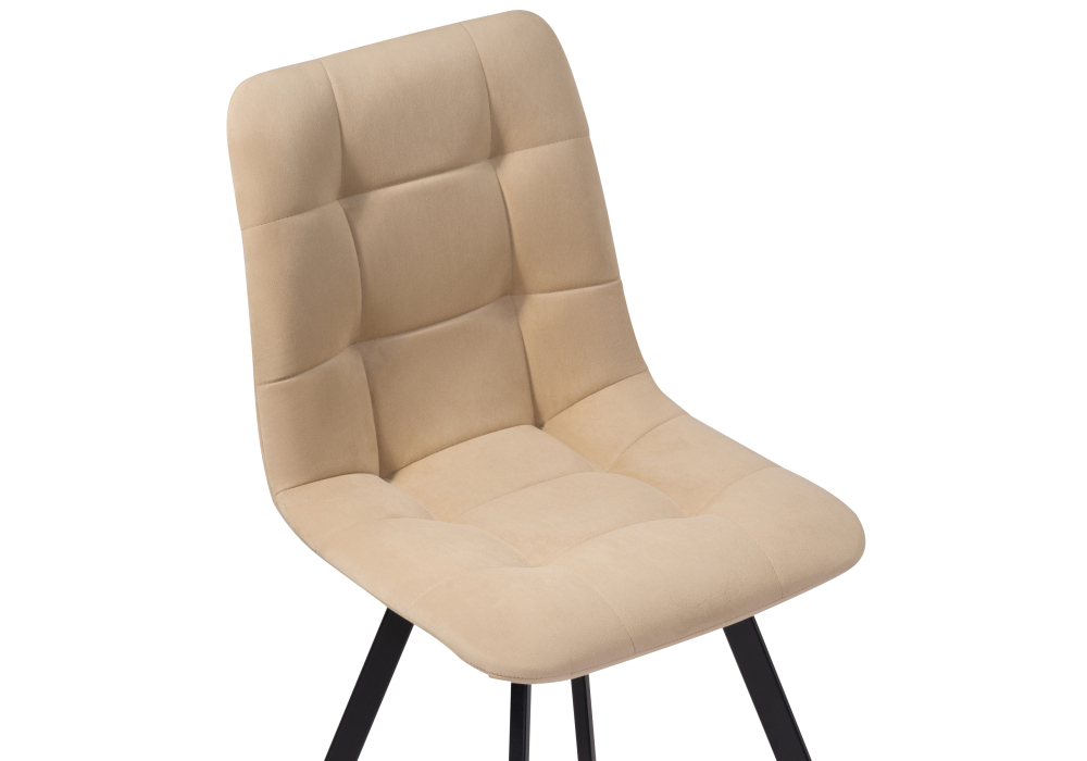 Стул Woodville Чилли черный / бежевый 489702