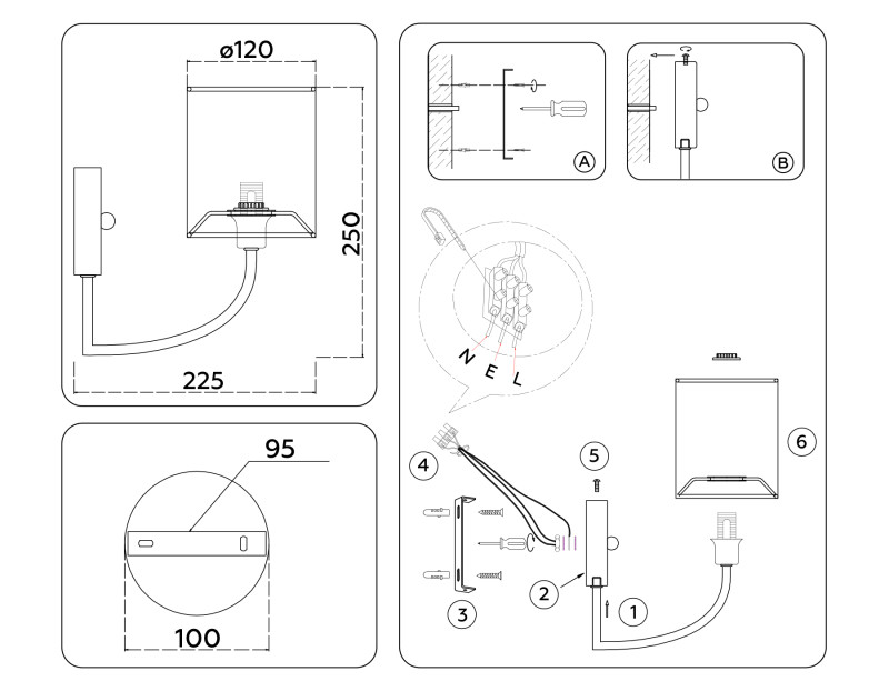 Бра Ambrella Light LH71275