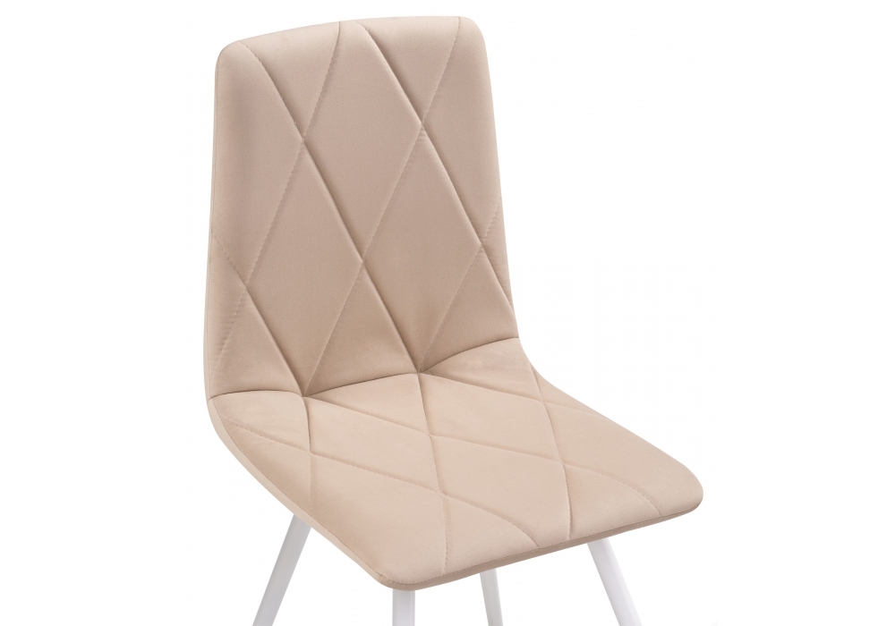 Стул Woodville Персея velutto 05 / белый 499998