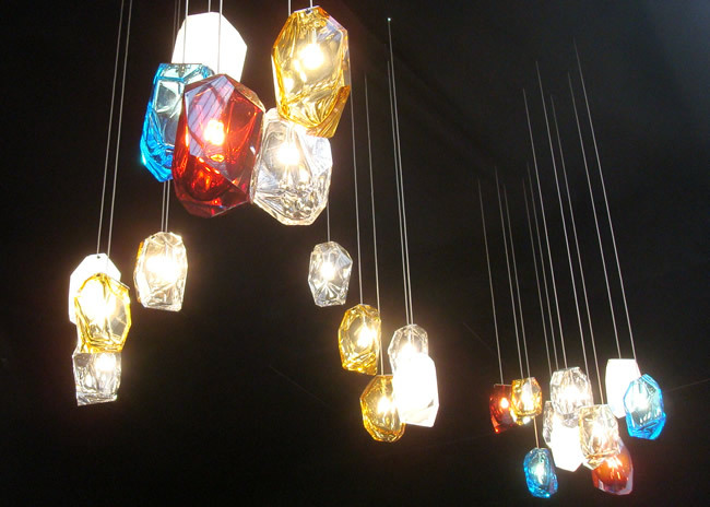 Подвесной светильник LASVIT Crystal Rock 5 multicolor Подвесной светильник LASVIT Crystal Rock 5 multicolor