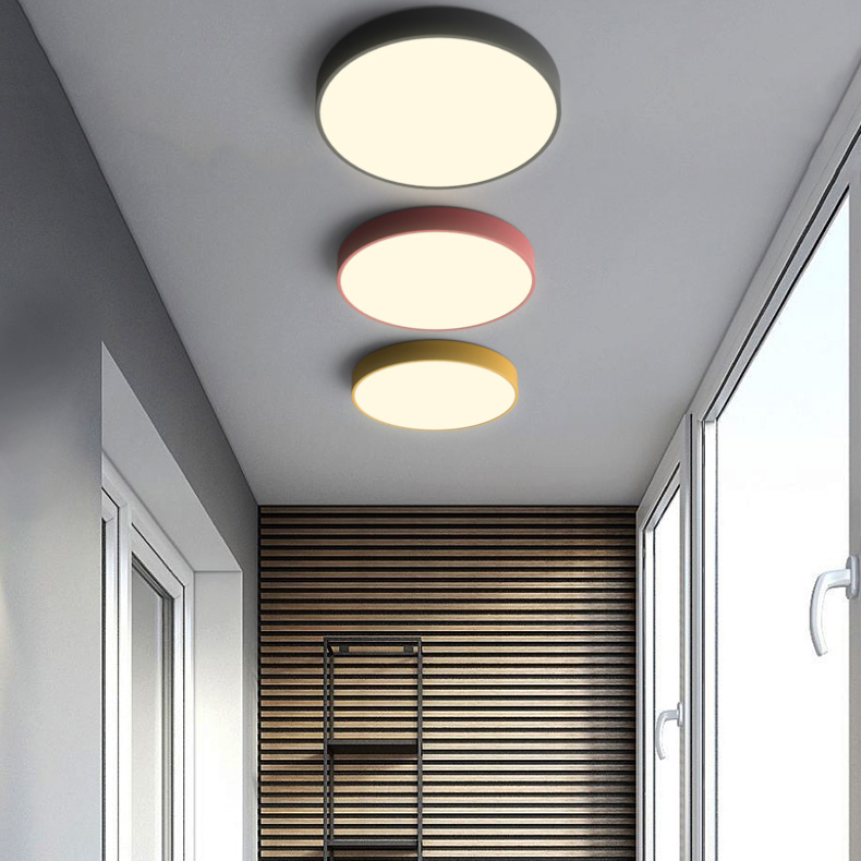 Потолочный светильник DISC COLOR D60 Yellow by ImperiumLoft