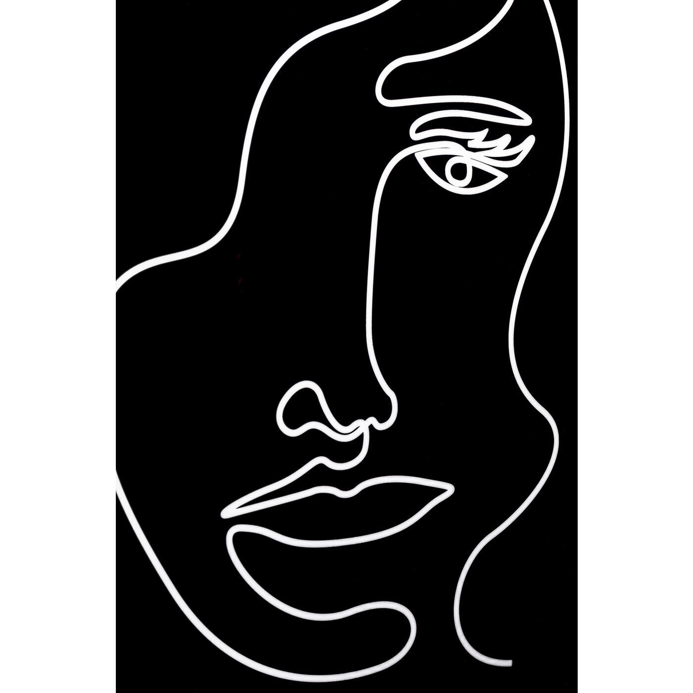 Картина в рамке KARE Faces 55427