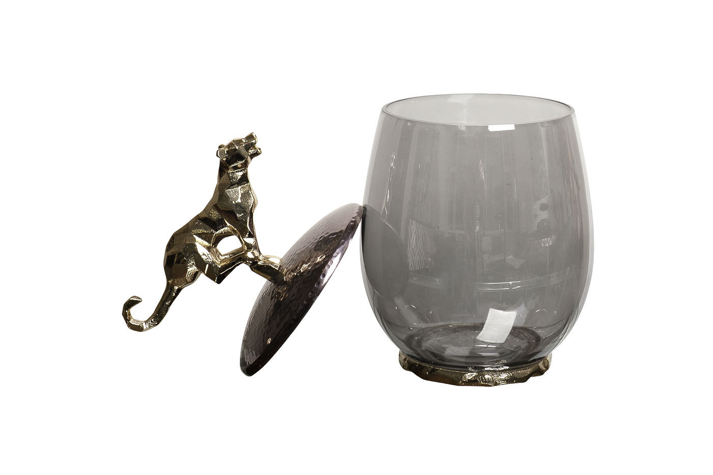 Ваза декоративная с крышкой "Ягуар" Garda Decor 69-120163