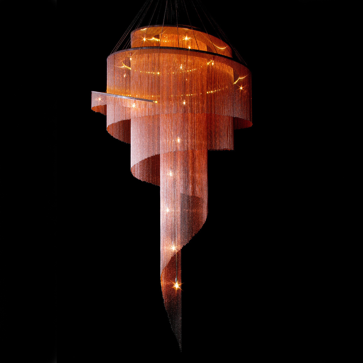 Подвесная люстра CONCORDIA GOLD D60 Gold by ImperiumLoft