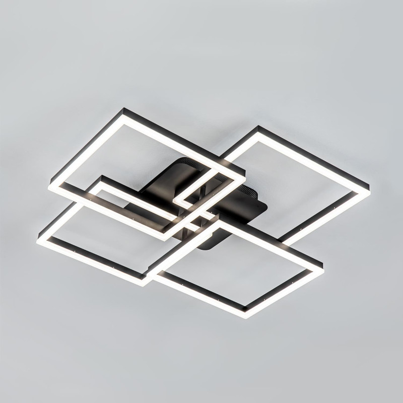 Накладная люстра LED4U L11050-4 BK