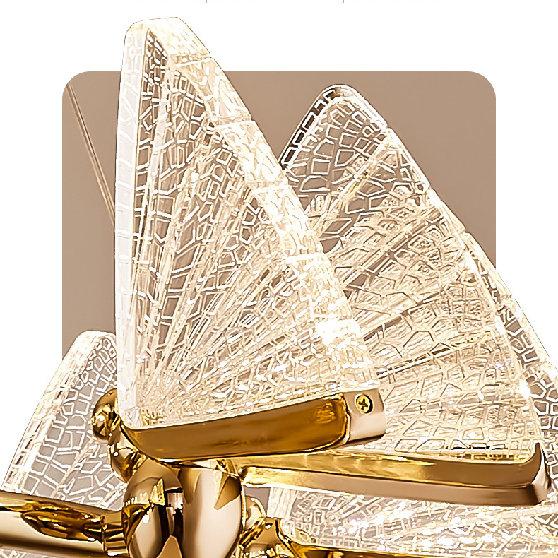 Подвесная люстра AMELIS LUX D83 Transparent Трехцветный свет by ImperiumLoft