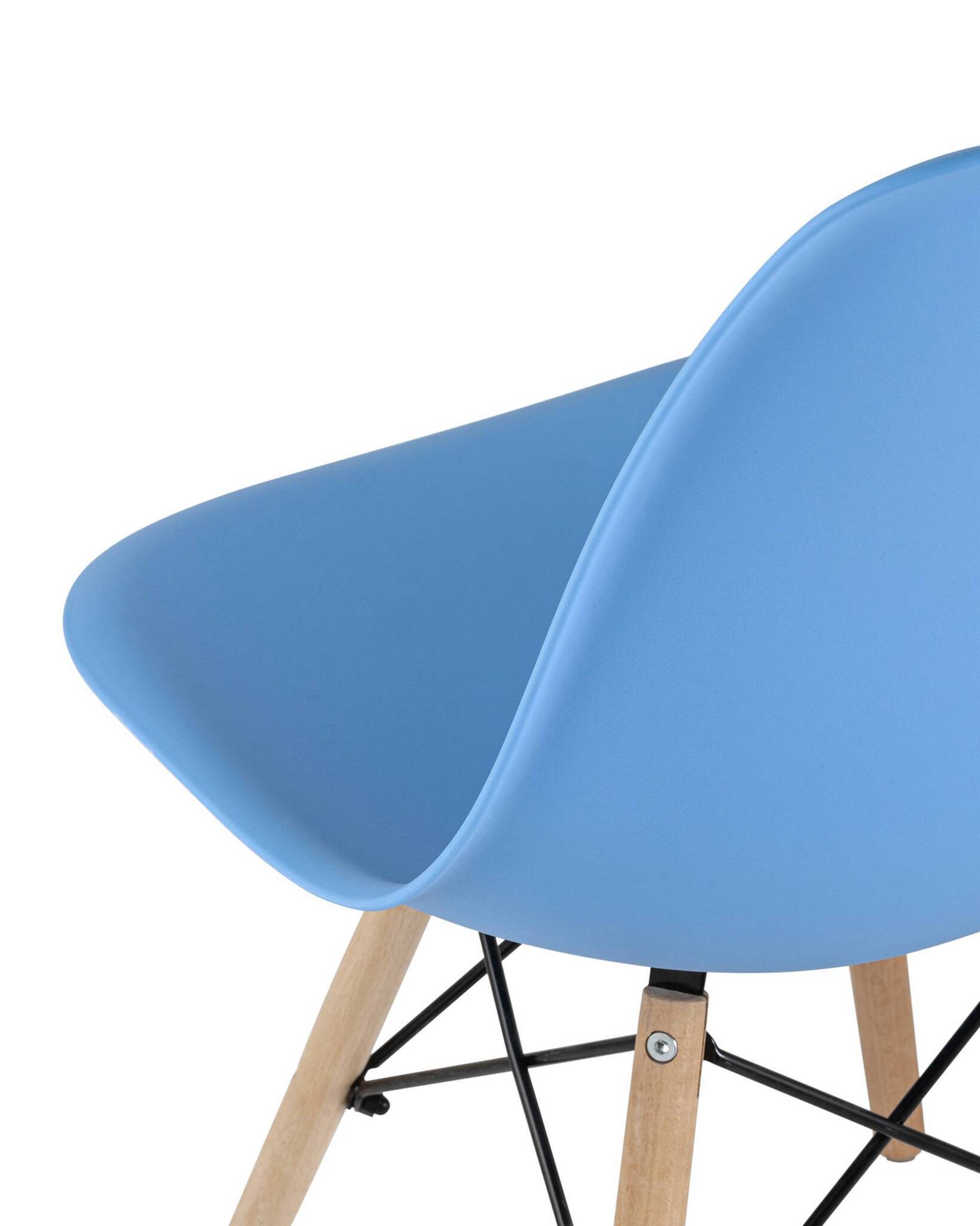 Стул Style DSW голубой x4 Stool Group