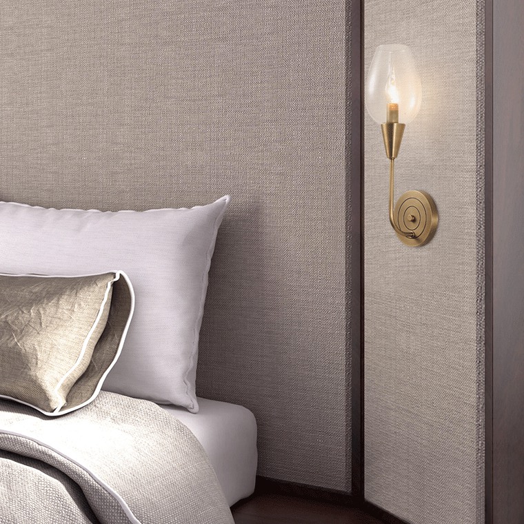 Настенный светильник VIOLA WALL 2 Clear by ImperiumLoft