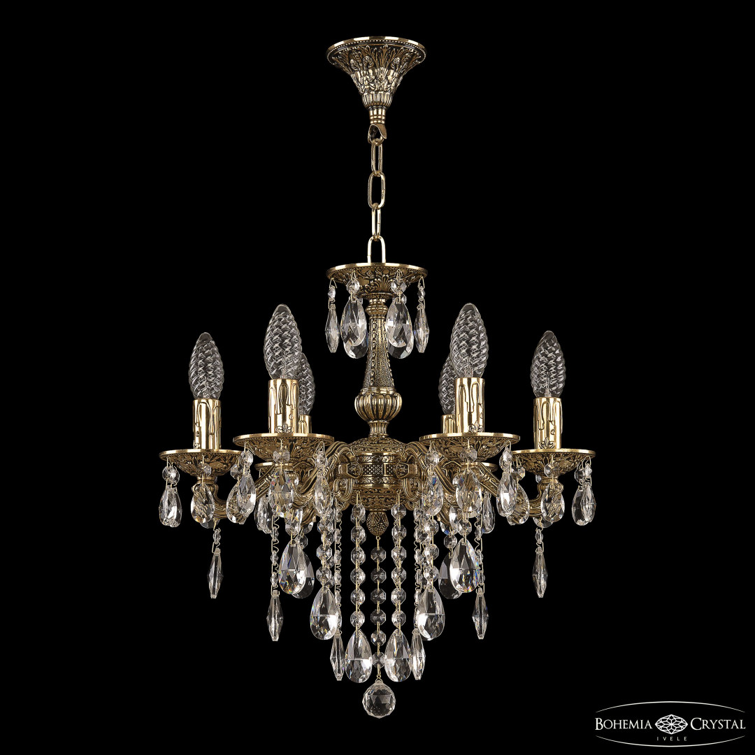 Люстра бронзовая 70126/6/125 B GB Bohemia Ivele Crystal