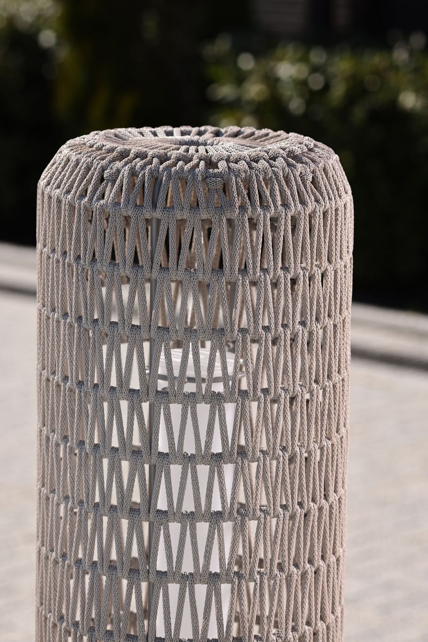 Светильник уличный серый Garda Decor 39AR-SVET-246 SER