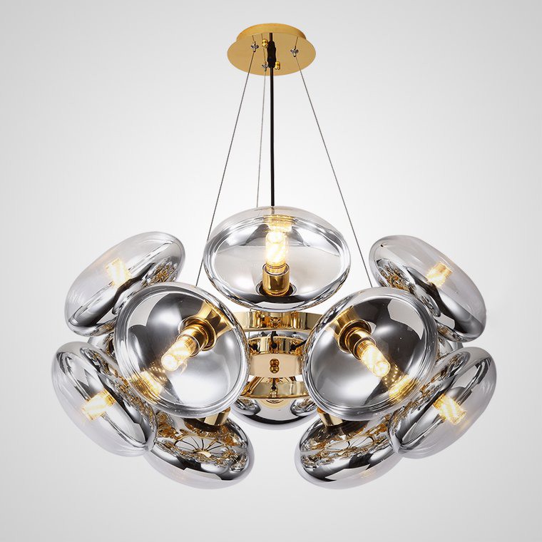 Подвесная люстра GRAZ 12 Золото by ImperiumLoft