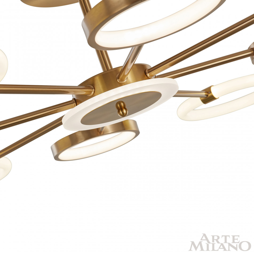 Люстра светодиодная 277240/8 GD Arte Milano