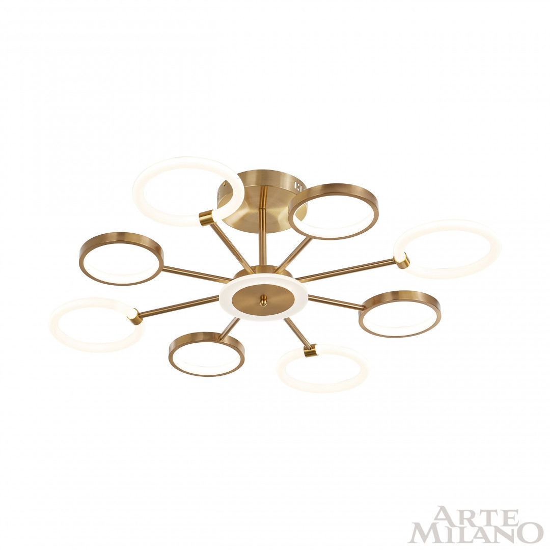 Люстра светодиодная 277240/8 GD Arte Milano