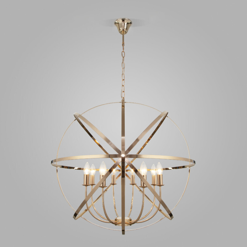 Подвесная люстра Eurosvet 60139/8 золото