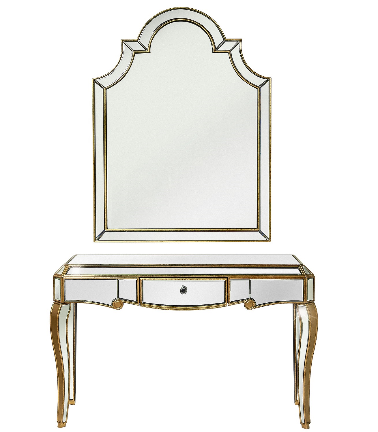 Зеркальная консоль Adele Art-Zerkalo MDС101GL