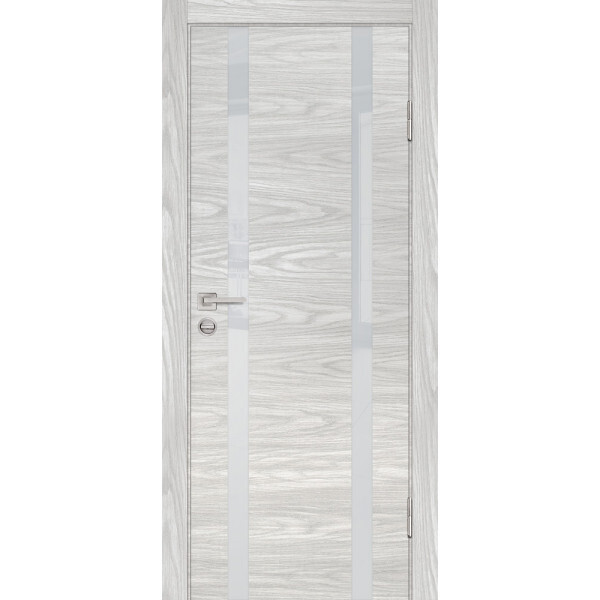 Межкомнатная дверь Graf P-9 лунный лакобель Дуб скай бежевый (2000 х 900)