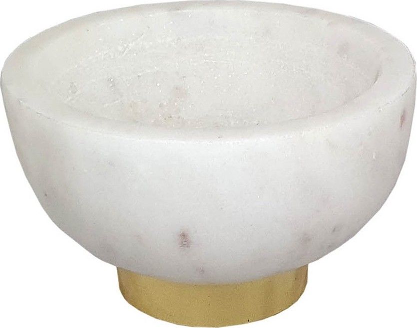 Чаша из белого мрамора Glasar 78602/1-WHIT-DS