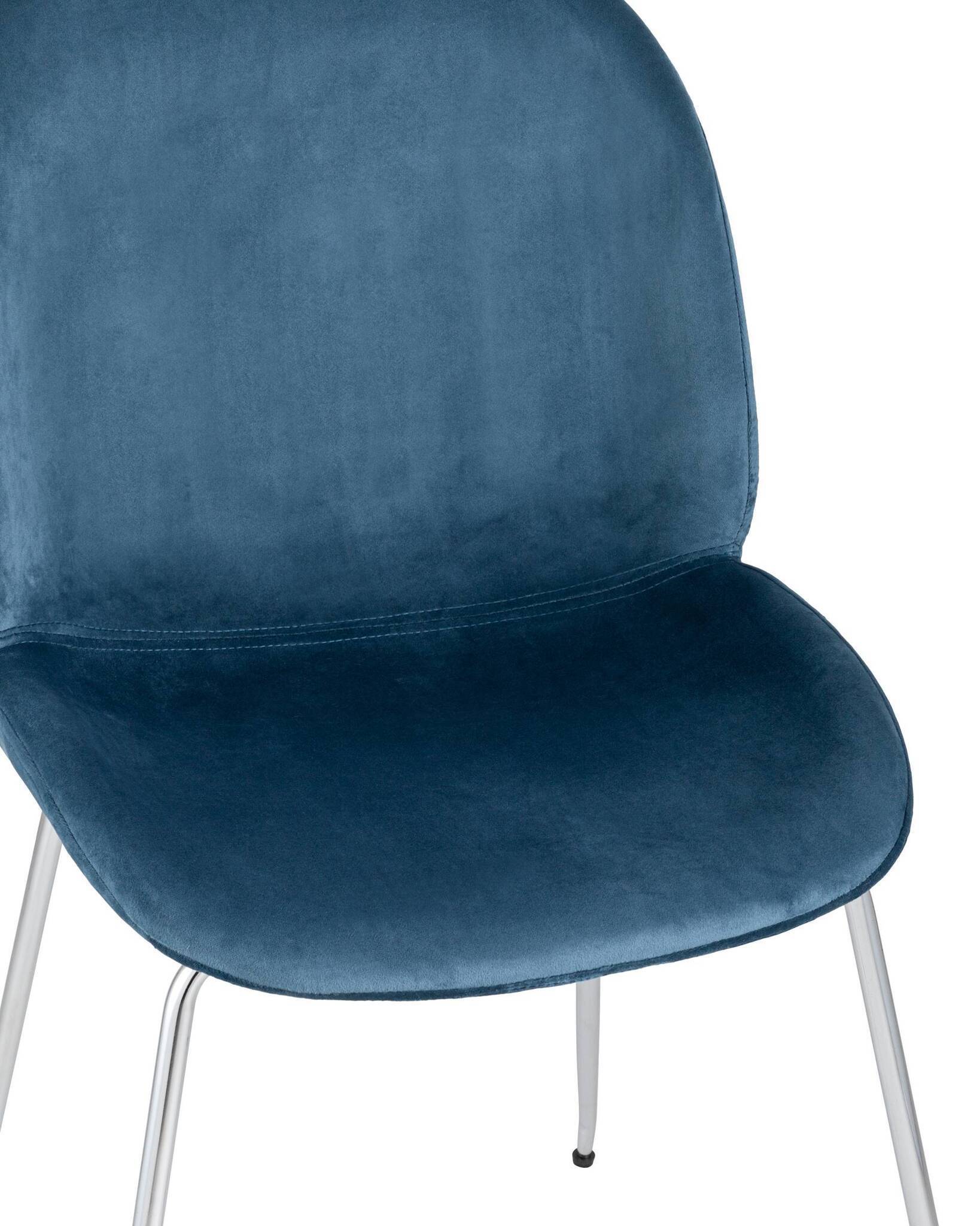 Стул Beetle маренго хромированные ножки Stool Group