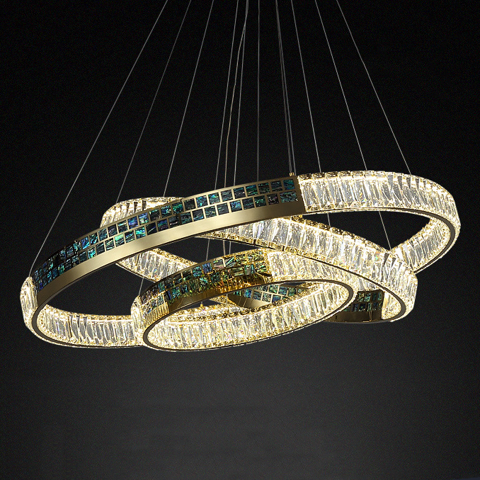 Подвесная люстра CANTATA X D60+80+100 by ImperiumLoft