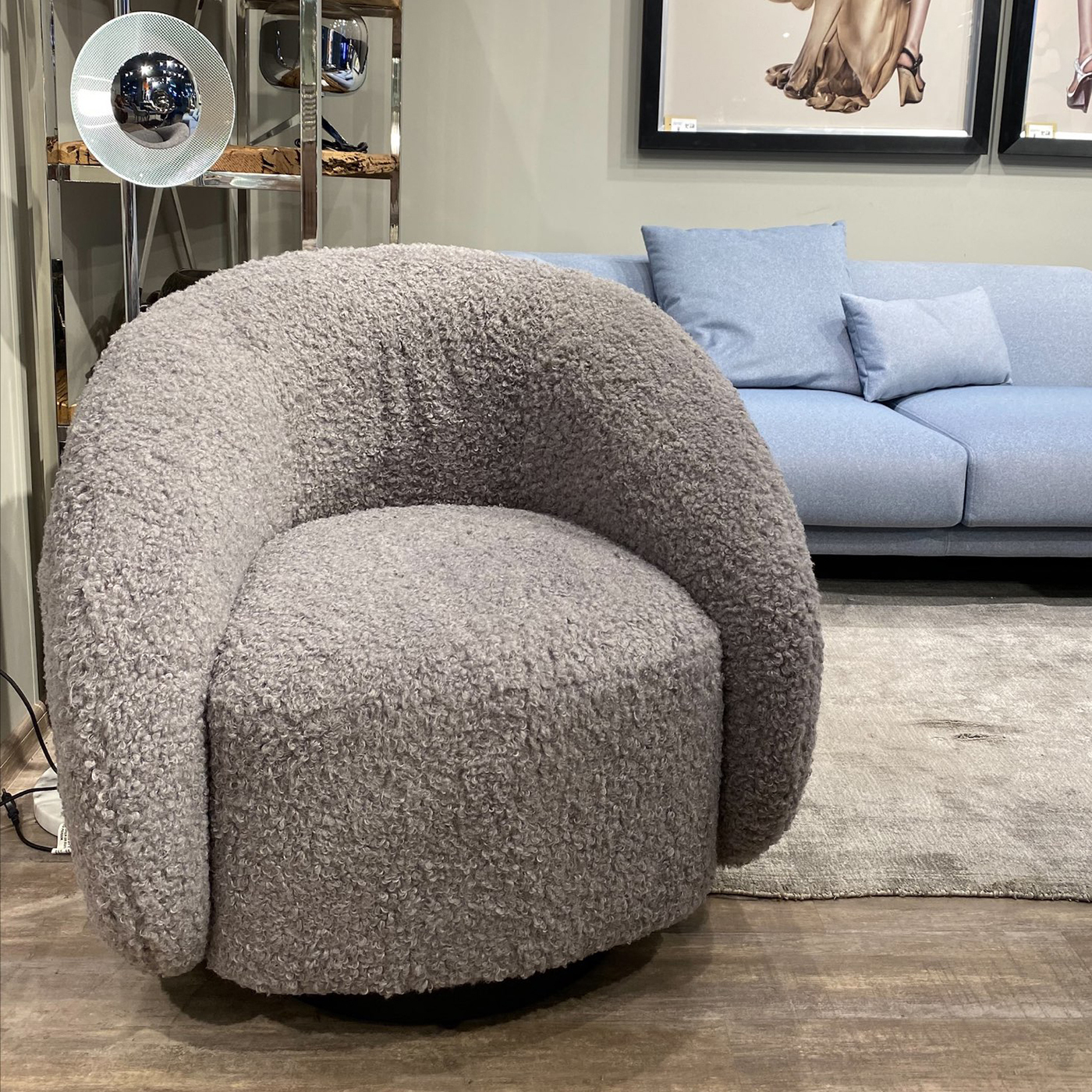 Кресло вращающееся KARE Dali K00476