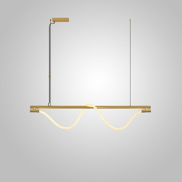 Реечный, рядный светильник GLORIFY OPTIC LUX LONG L120 Brass by ImperiumLoft