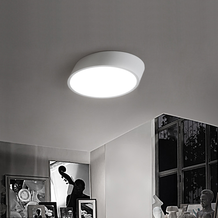 Потолочный светильник INCLINE D40 H16 Black by ImperiumLoft