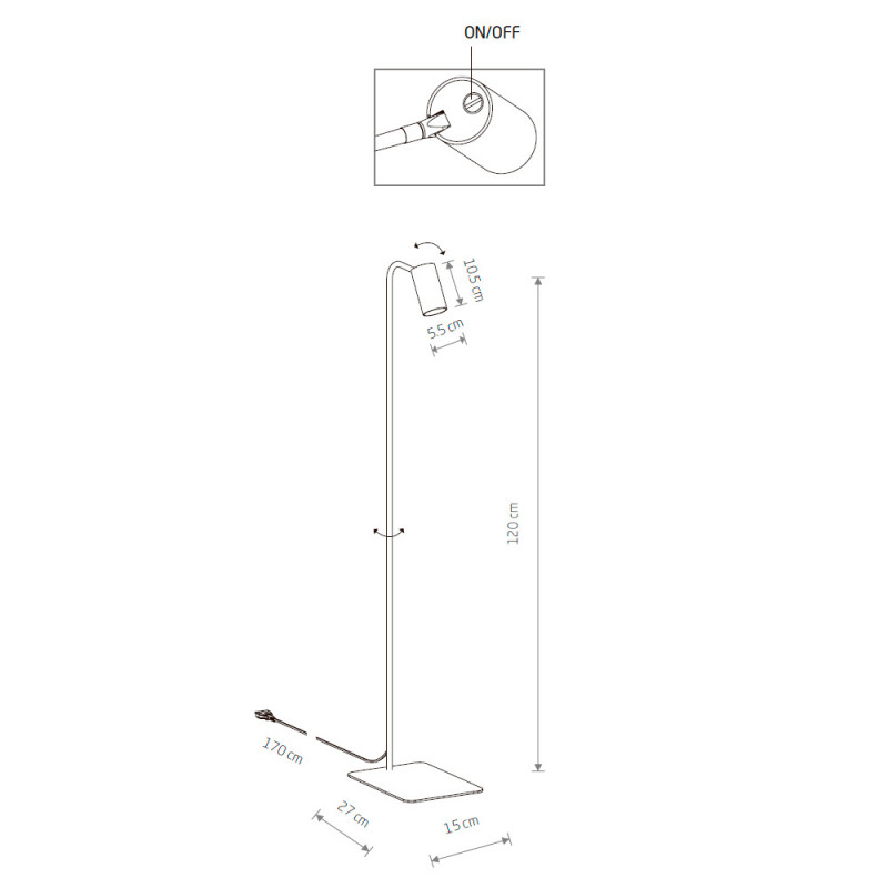 Торшер Nowodvorski 7717