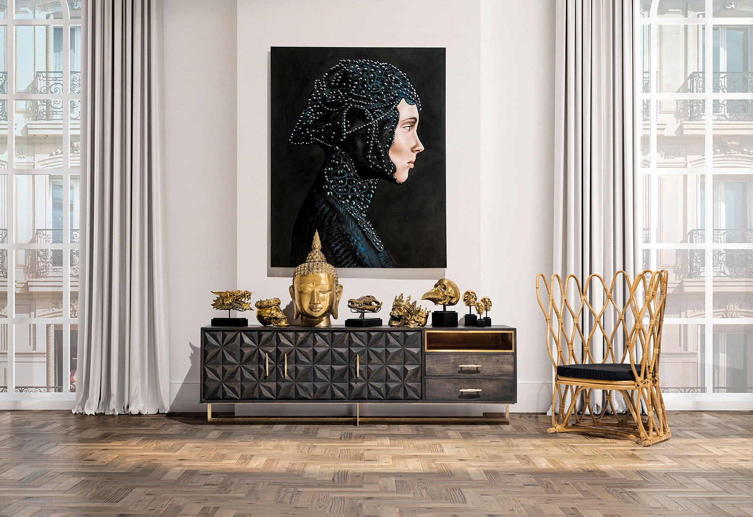 Бюст BUDHA 26927 Vical