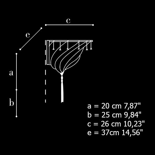Настенный светильник Archeo Venice Design 204.00