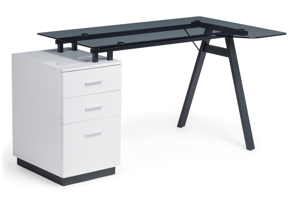 Офисная мебель Woodville Torvi white / black 11975